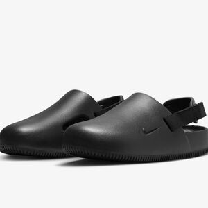 Nike Black Casual Slip-Ons
